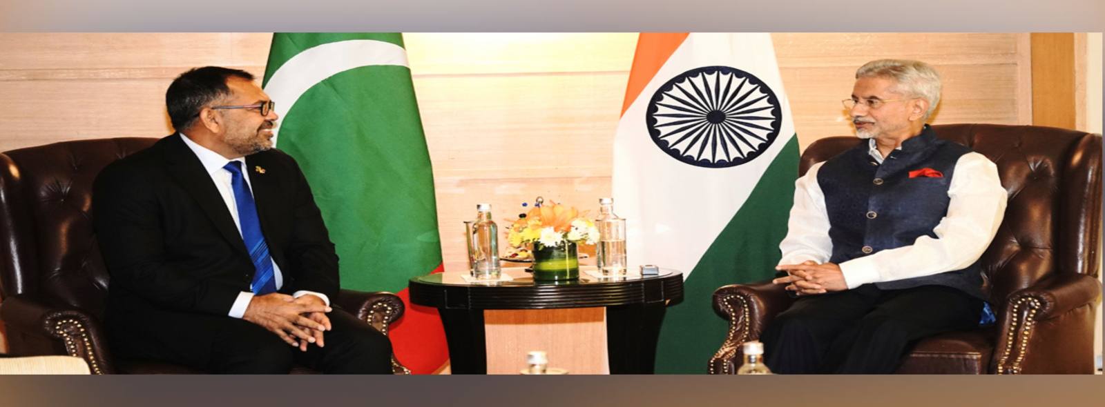 H.E. Foreign Minister Moosa Zameer official visit to India - 09 May 2024